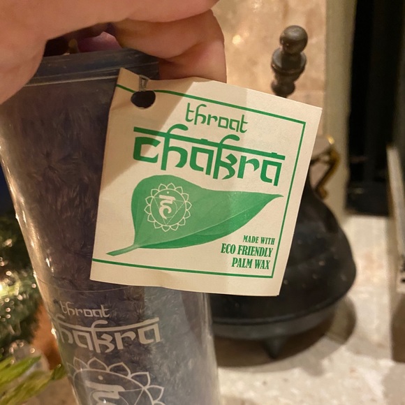 Candle Throat Chakra Communication NWT - Picture 3 of 3